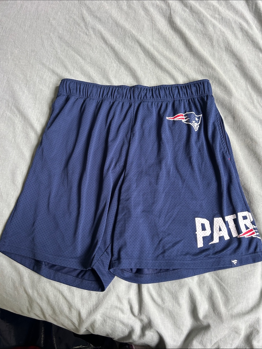 Fanatics New England Patriots Navy Athletic Shorts
